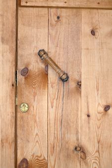 Closed Wooden Barn Door Stock Photo Closed Wooden Barn Door Stock Photo