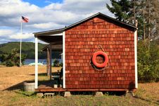 Boathouse Royalty Free Stock Image Boathouse Royalty Free Stock Image