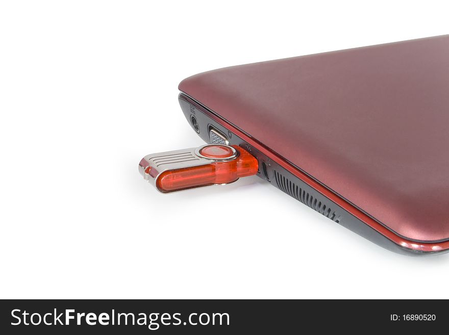 USB Flash Drive in Netbook