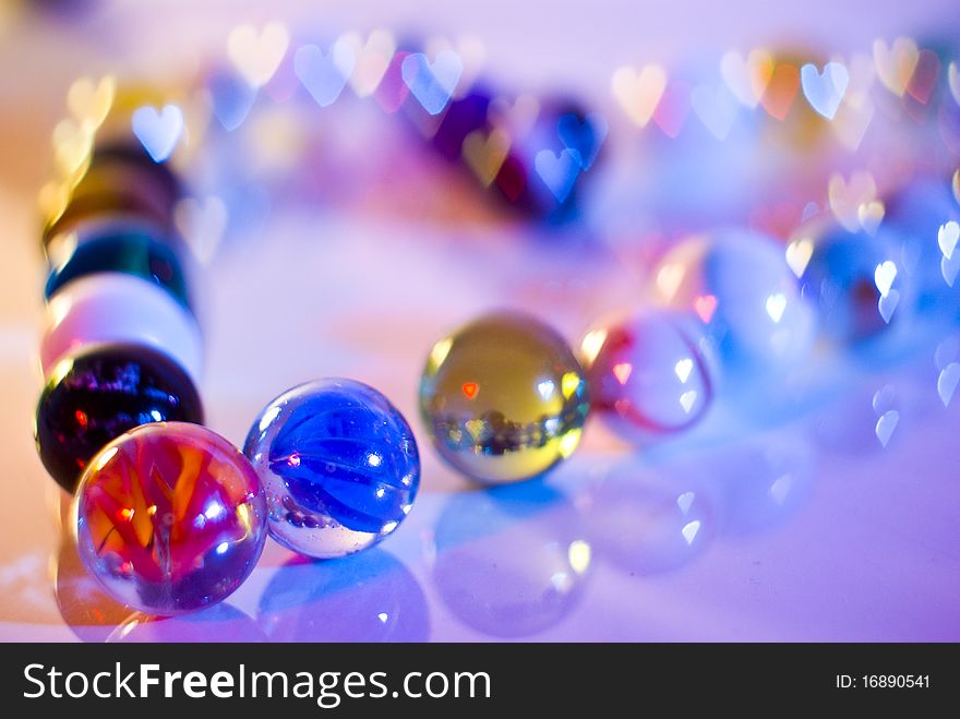 Set of spheres on white background. Set of spheres on white background