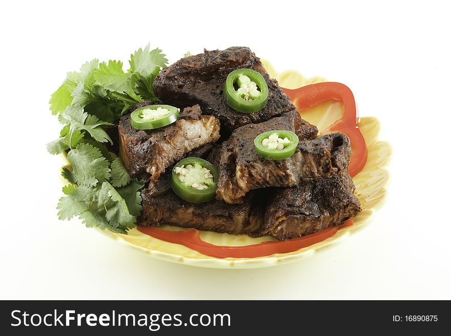 Mexican Beef Short Ribs barbecue