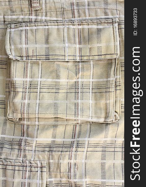 Strip Pattern Military Trousers.