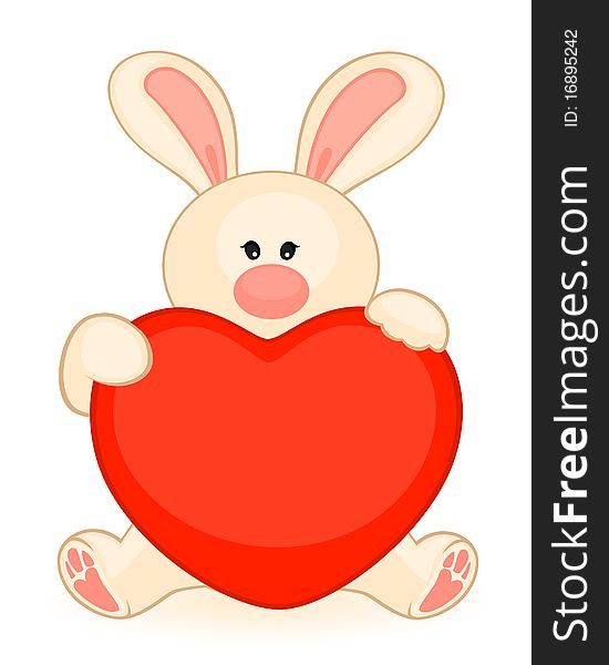 Bunny With Heart