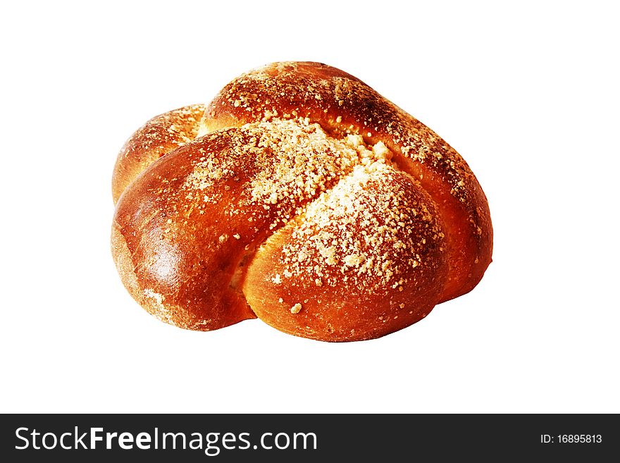 Fresh Baked Bread Isolated