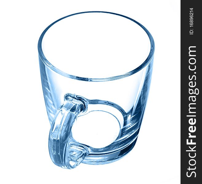 Glass Cup Black