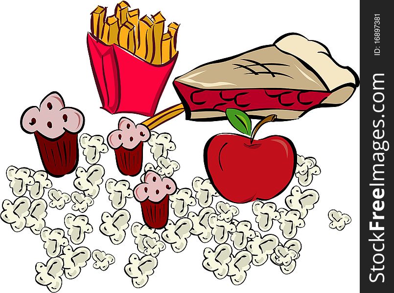 Apple And Popcorn