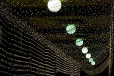 Christmas Illumination Pattern Royalty Free Stock Image Christmas Illumination Pattern Royalty Free Stock Image
