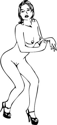 Nude Sexy Woman Stock Photography Nude Sexy Woman Stock Photography