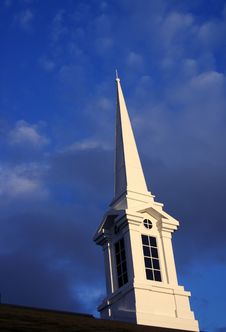 Sundown Church Steeple 2 Stock Photography Sundown Church Steeple 2 Stock Photography