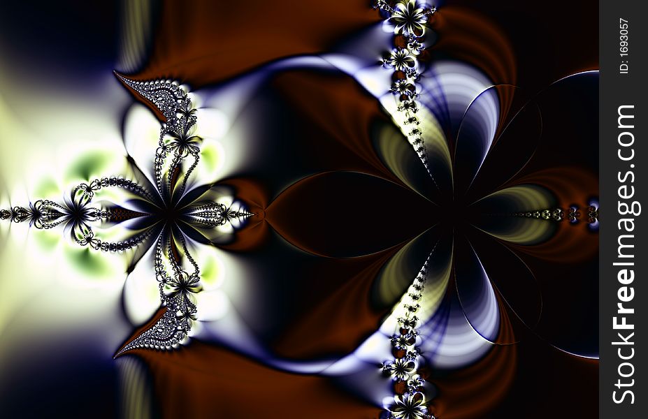 Abstract Colorful Fractal
