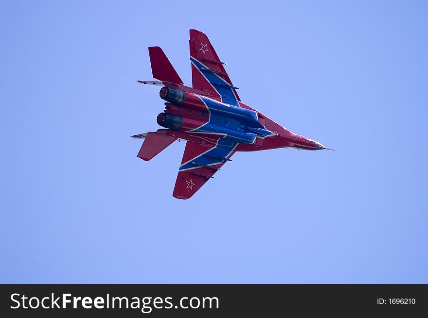 Mig 29. One in the group Russian Swallow