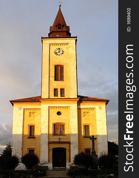 Church In Sunny Afternoon