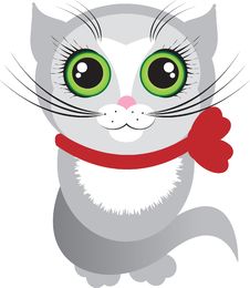 Cat With Green Eyes Stock Image Cat With Green Eyes Stock Image