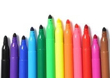 Colored Marker Pen Stock Photo Colored Marker Pen Stock Photo