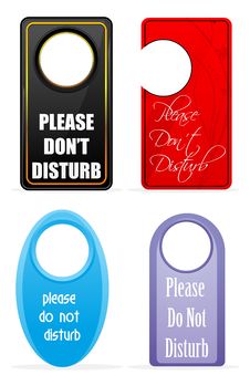 Do Not Disturb Tags Stock Image Do Not Disturb Tags Stock Image