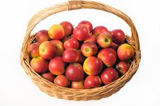Basket Of Apples Royalty Free Stock Image Basket Of Apples Royalty Free Stock Image