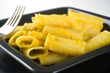 Pasta Con Zucca, Pumpkin Pasta Stock Images Pasta Con Zucca, Pumpkin Pasta Stock Images