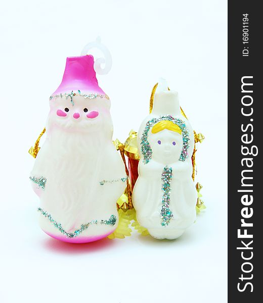 Russian Christmas  Father Frost and Snow Maiden