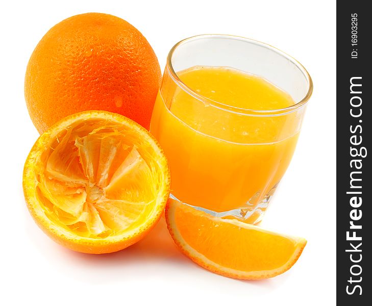 Fresh made orange juice