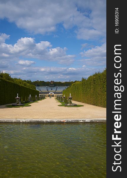 The Palace of Versailles, or simply Versailles, is a royal chÃ¢teau in Versailles, in France's ÃŽle-de-France region. In French, it is known as the ChÃ¢teau de Versailles.