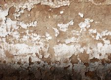 Very Old Wall Stock Image