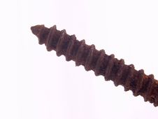 Old Rusty Screw Stock Photography Old Rusty Screw Stock Photography
