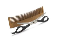 Comb And Clipper Royalty Free Stock Photos Comb And Clipper Royalty Free Stock Photos
