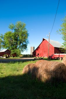 Old Country Farm Stock Photo Old Country Farm Stock Photo