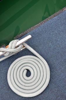 Rope Of Boat Twist Stock Photos Rope Of Boat Twist Stock Photos