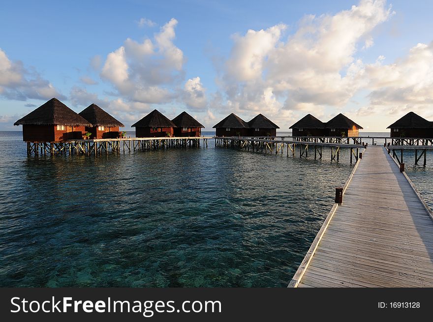 Mirihi Island Resort In The Indian Ocean