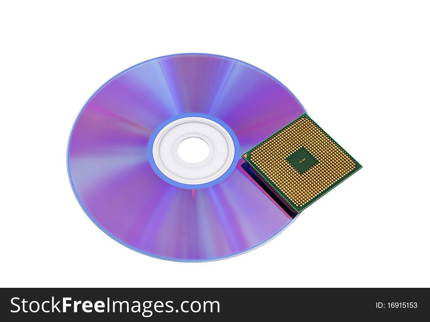 Optical disk and CPU