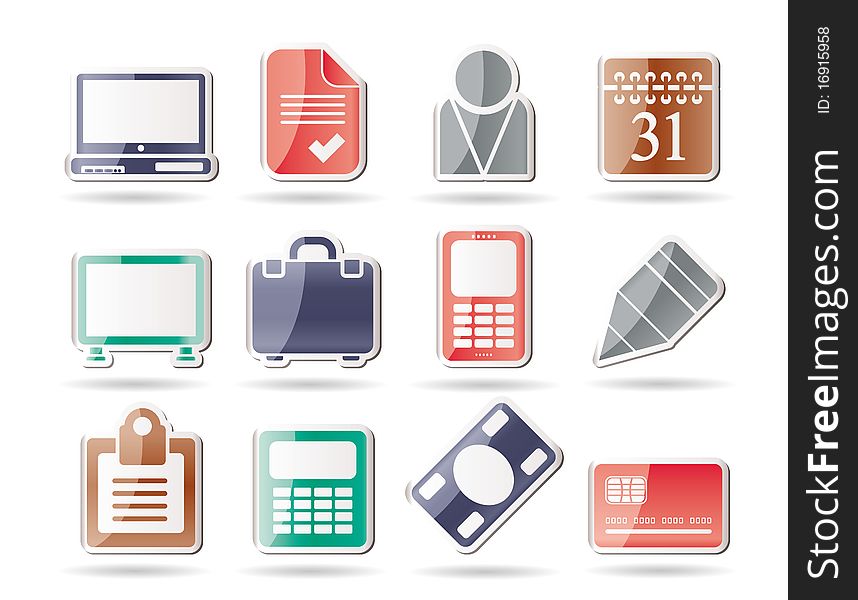 Business And Office Icons