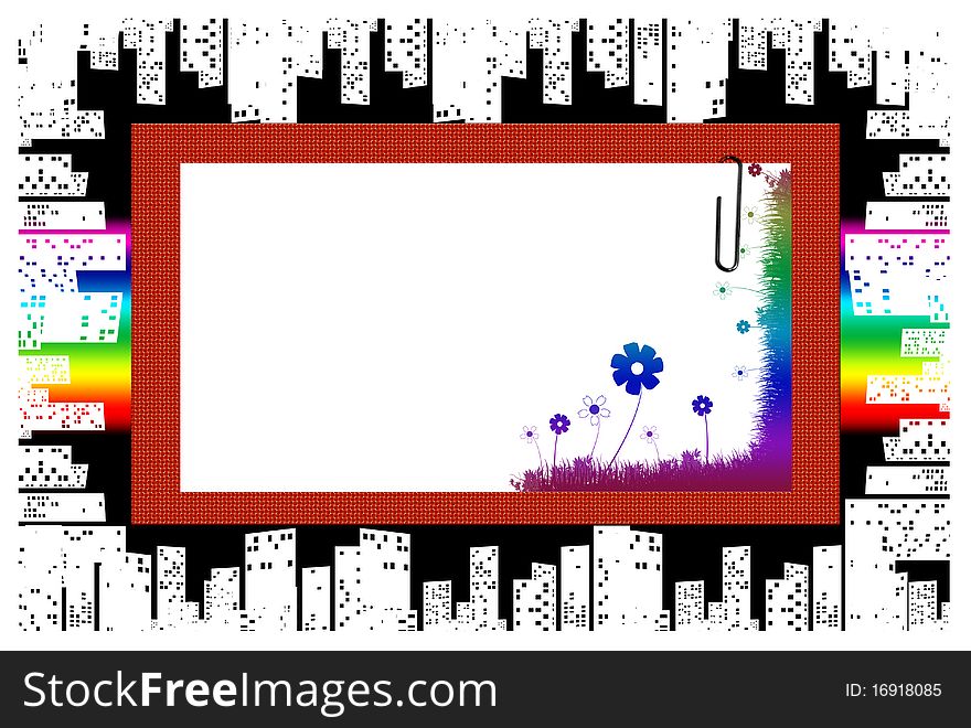 Frame Flower,Copy Space