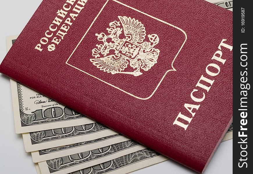 Russian passports and U.S. dollars