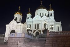 Cathedral Of Christ The Savior In Moscow, Russia Stock Photography Cathedral Of Christ The Savior In Moscow, Russia Stock Photography
