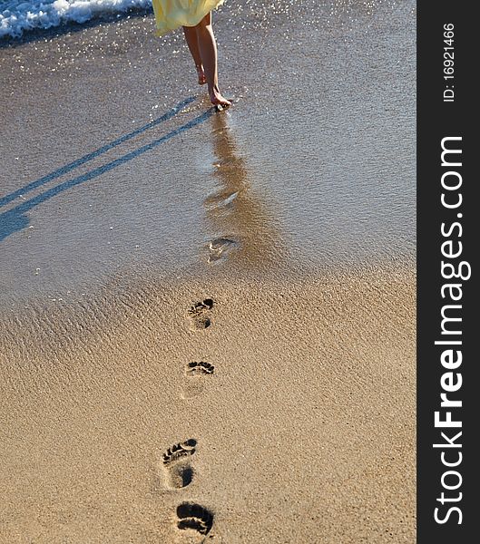 The Footprints On The Coast