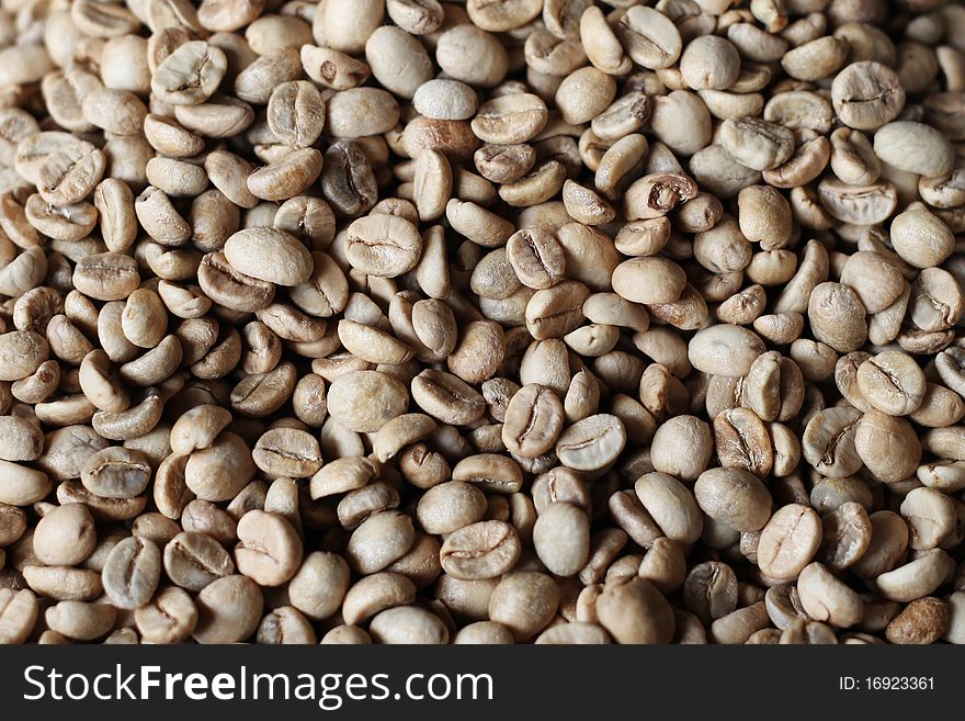 Close up of Coffee beans