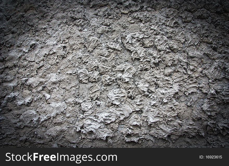Detail of cement wall background texture
