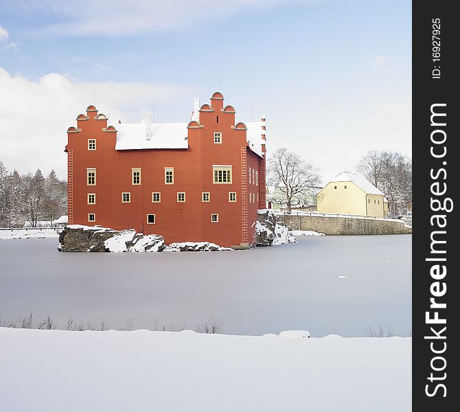 Cervena Lhota Castle in Czech Republic