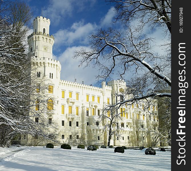 Hluboka Nad Vltavou Castle