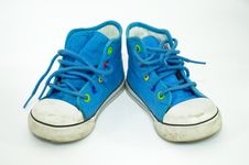 Old, Dirty Sneakers Stock Photography Old, Dirty Sneakers Stock Photography
