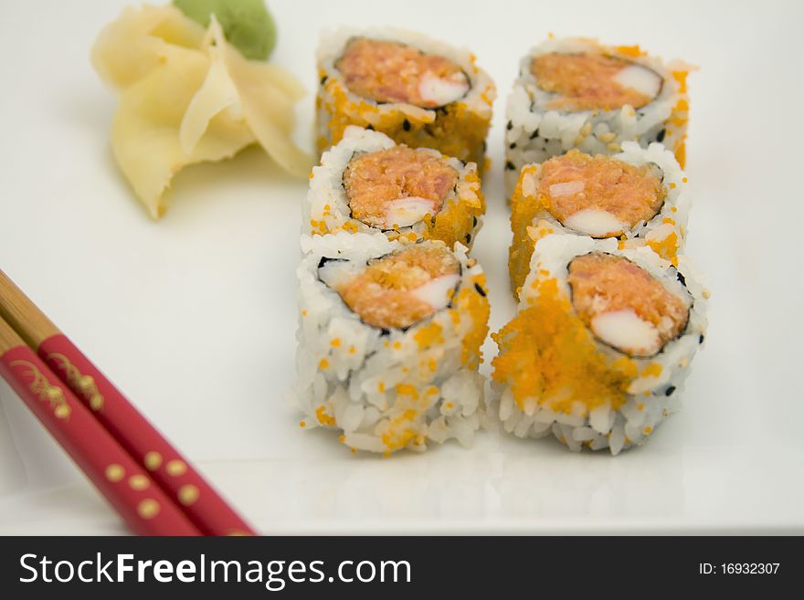 Spicy Tuna Roll lunch appetizer