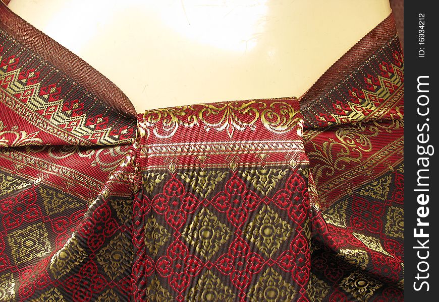 Traditional tube skirt Thai design