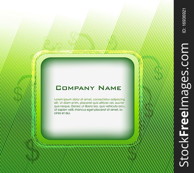 Illustration of business card on dollar sign