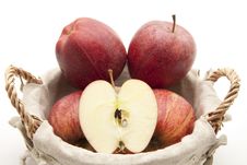 Halved Apple Stock Photography Halved Apple Stock Photography
