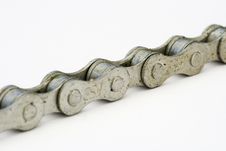 Dirty Bicycle Chain Royalty Free Stock Image