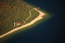 St. Martin Lighthouse, Michigan Royalty Free Stock Photos St. Martin Lighthouse, Michigan Royalty Free Stock Photos