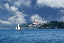 View Of The Old City Rovinj, Croatia Stock Image View Of The Old City Rovinj, Croatia Stock Image