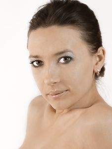 Beauty Hairstyle Royalty Free Stock Image Beauty Hairstyle Royalty Free Stock Image