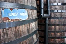 Whiskey Distillery Stock Photography